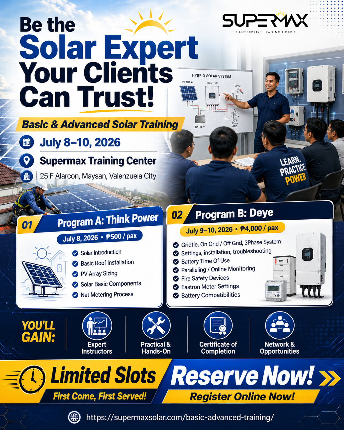 Solar Training Ad